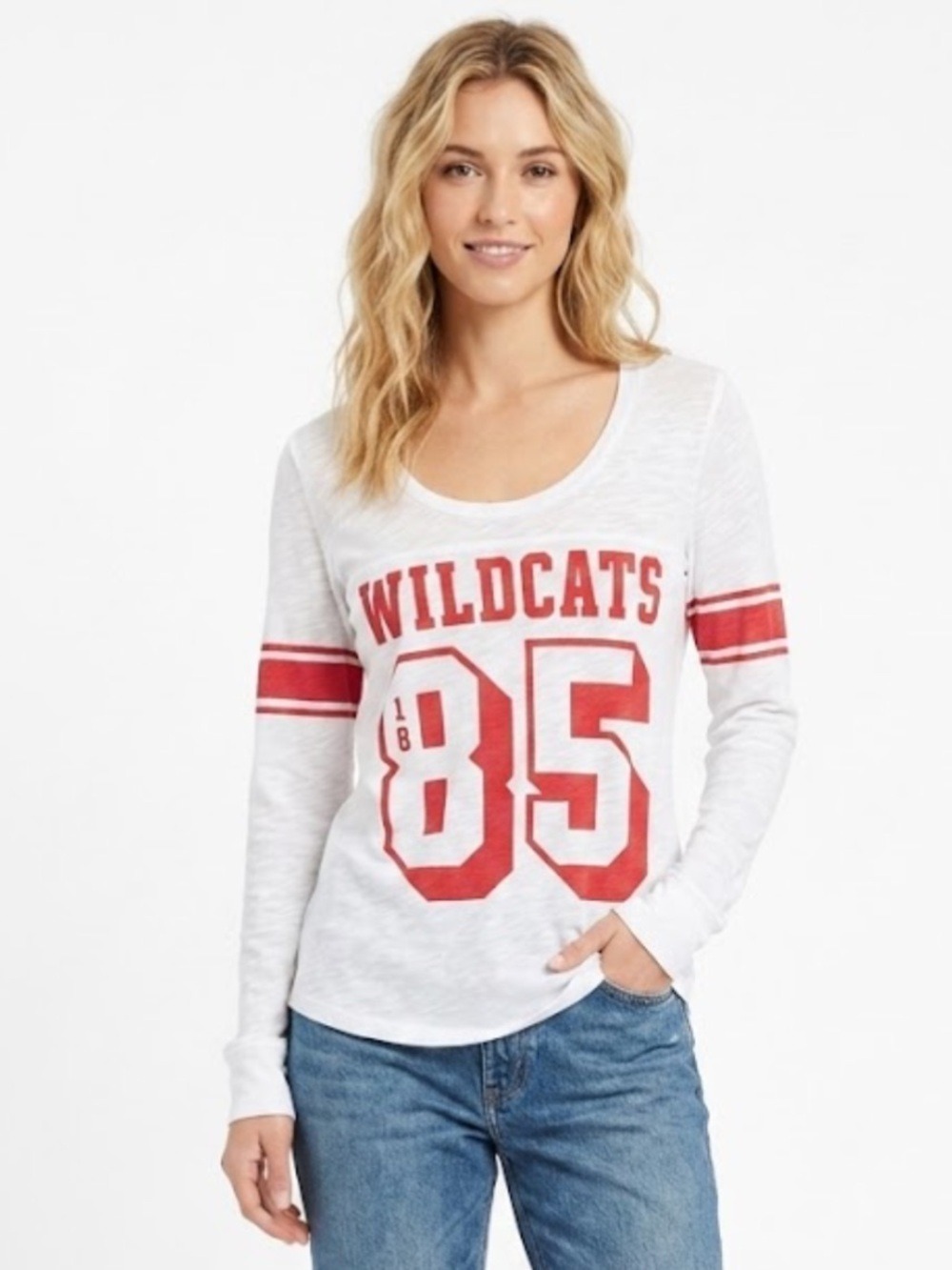 Victoria’s Secret PINK Wildcats 85 Jersey Tee - Size Medium